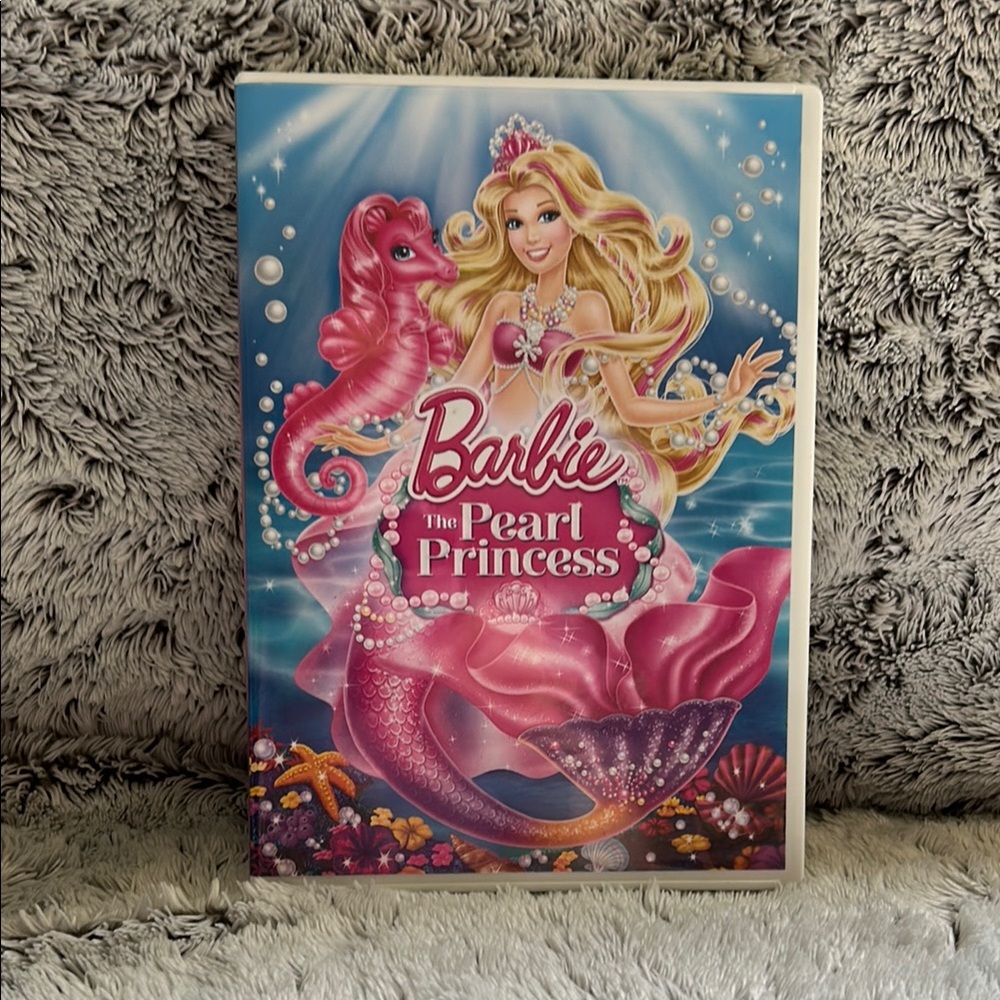 Universal Pink and Purple DVD Barbie The Pearl Princess